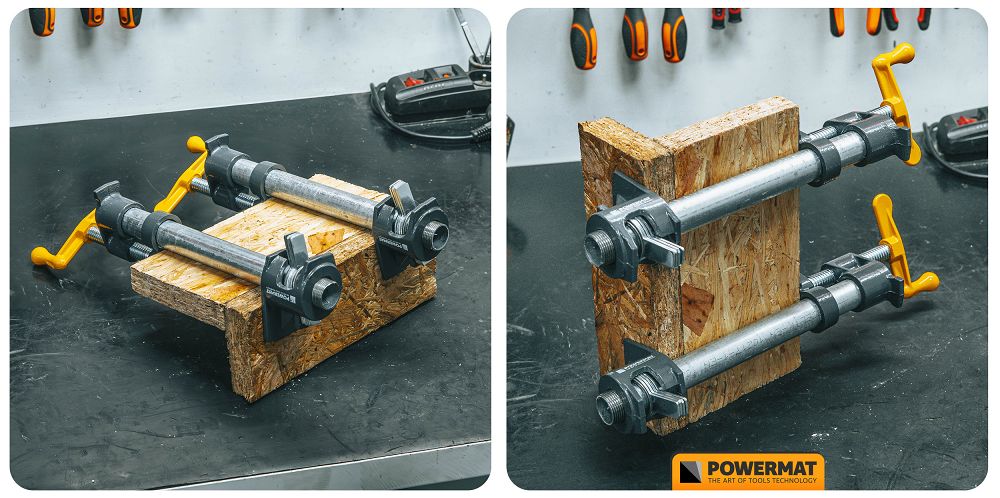 Set cleme de tamplarie PM-SSR-50TN, 4 bucati, Powermat PM1389