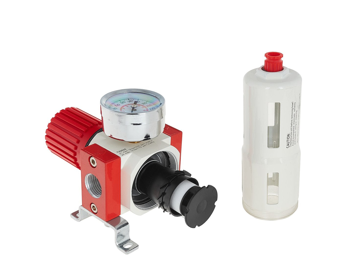 Reductor de aer cu manometru, 1 / 2", Tvardy T20020