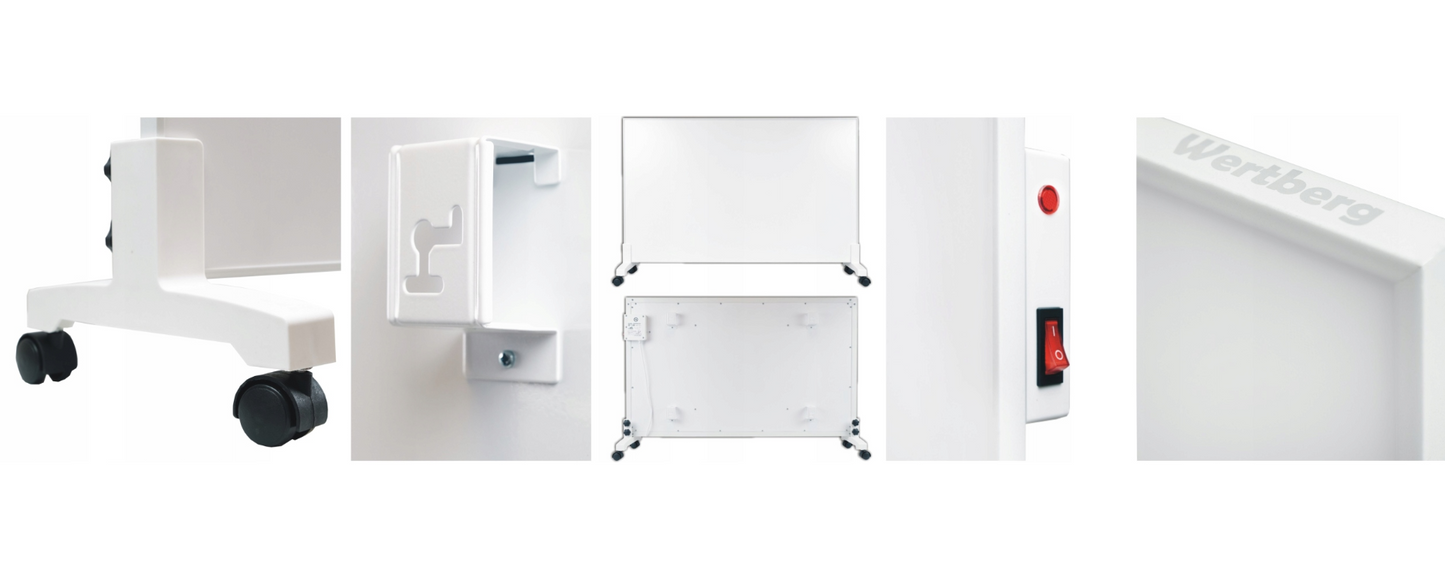 Panou de incalzire cu infrarosu Wertberg IR1.08, 770 W, Harder HD1016