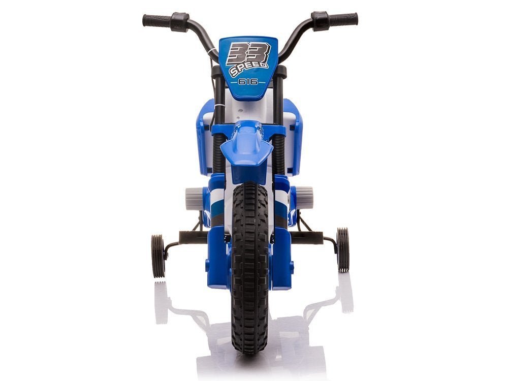 Motocicleta electrica XMX616, albastru, Lean 9013