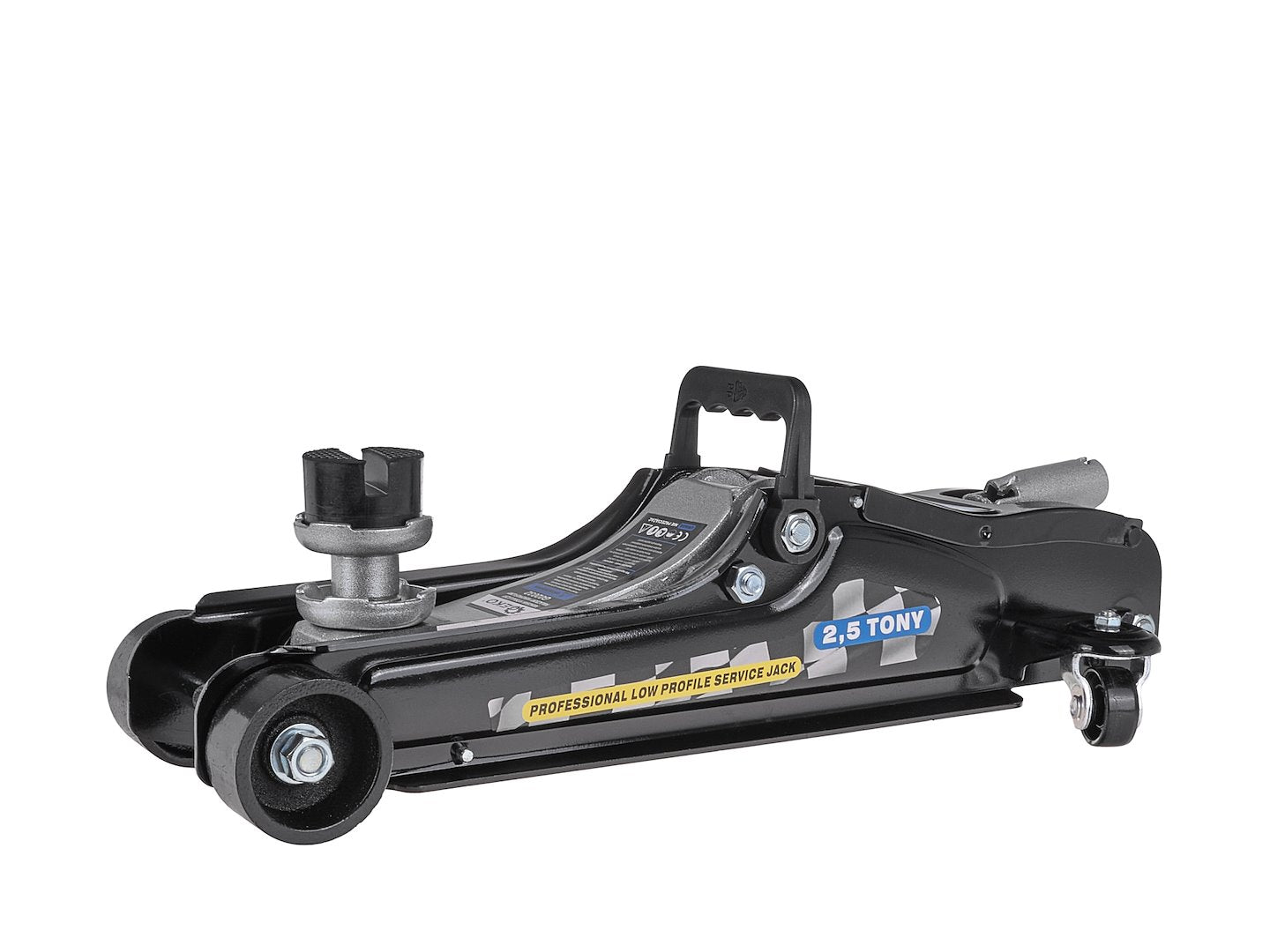 Cric hidraulic cu profil redus 2.5T 80 - 360mm, Geko G02032