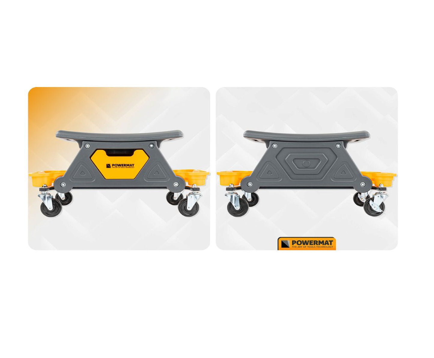 Scaun pentru atelier PM-SWA-200T, 46 × 25,5 cm, Powermat PM1454