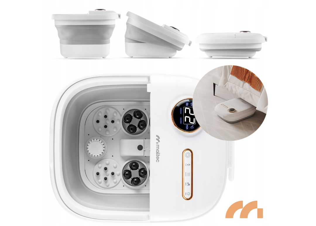 Aparat 2 in 1 masaj / hidromasaj pentru picioare Pro-Hydro500WS, 500 W, MalTec 112410