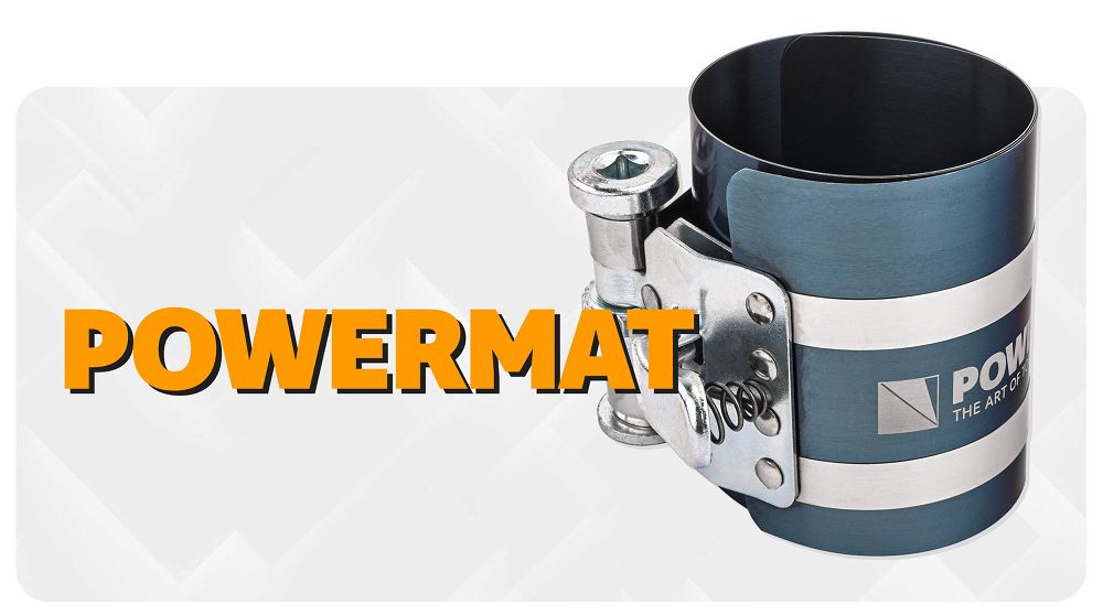 Dispozitiv montare segmenti piston PM-ZDPT-155T, 50-155 mm, Powermat PM1400