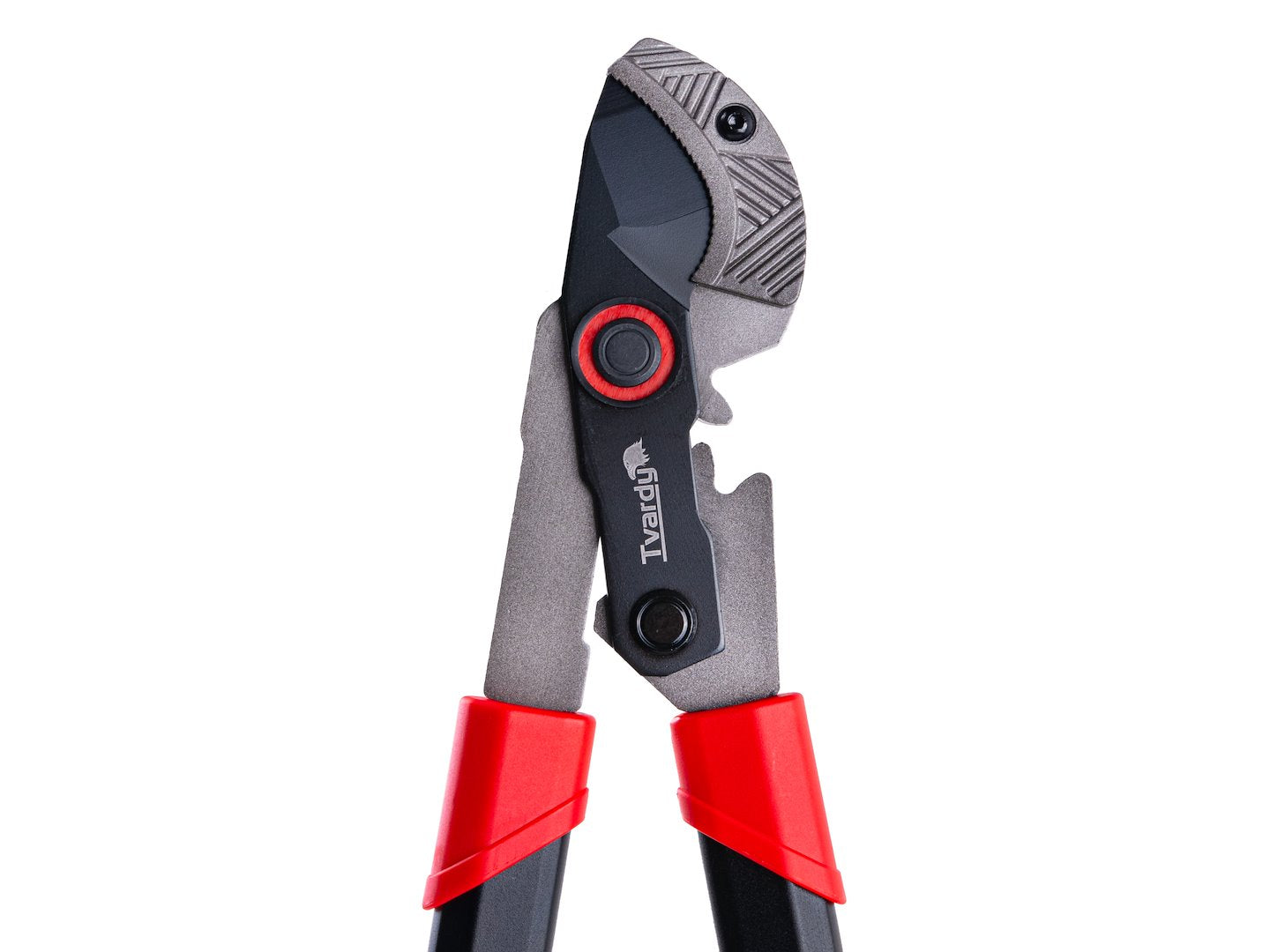 Foarfeca de gradina cu lama tip nicovala, 780 mm, 65 Mn, PTFE, Tvardy T07416