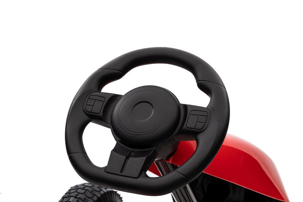 Kart cu pedale G208, rosu, Lean 11908