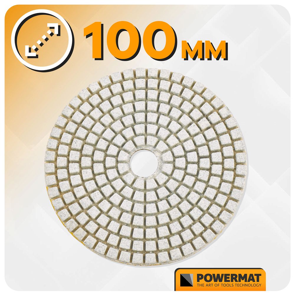 Disc diamantat pentru slefuire beton PM-DTS-1051T, 105 mm, P150, Powermat PM1583