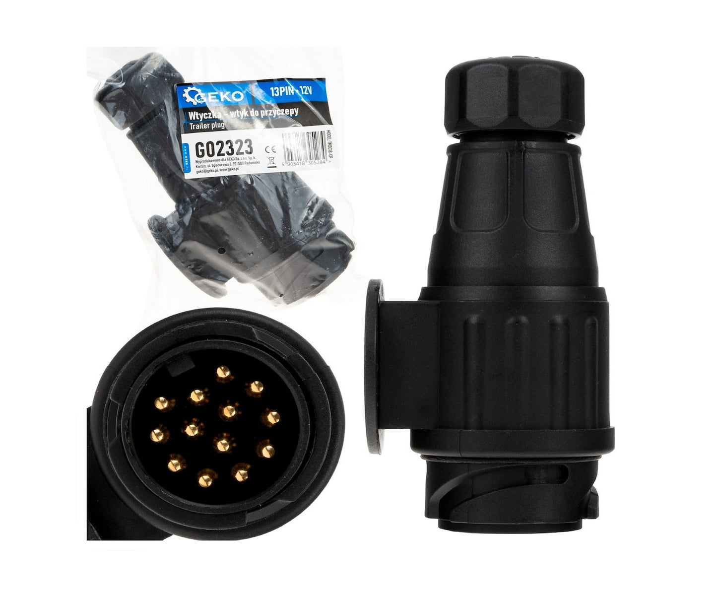 Adaptor remorca 13PIN 12V, Geko G02323