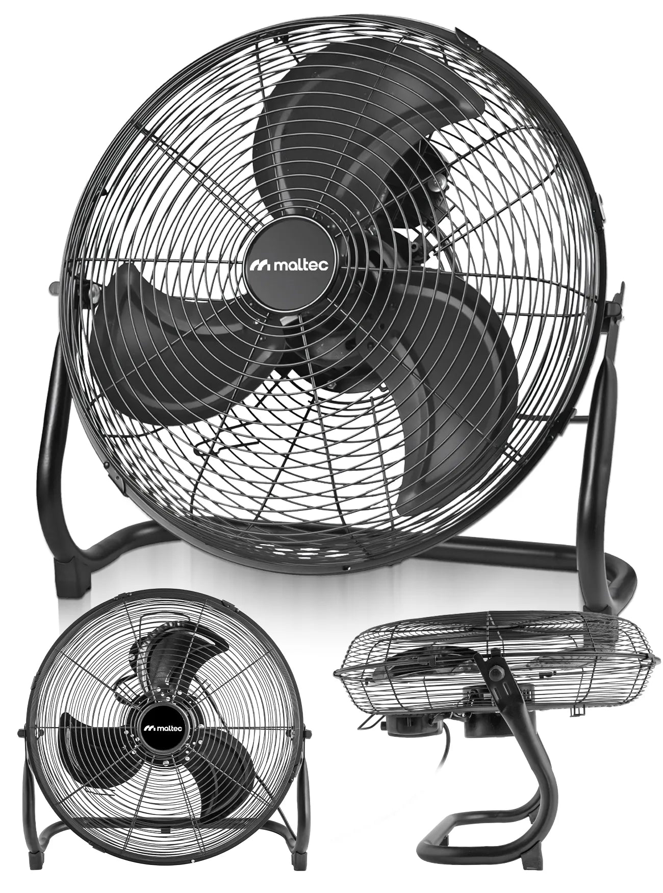 Ventilator de podea W-OC150WT BL, 45 cm, 80 W, MalTec 113256