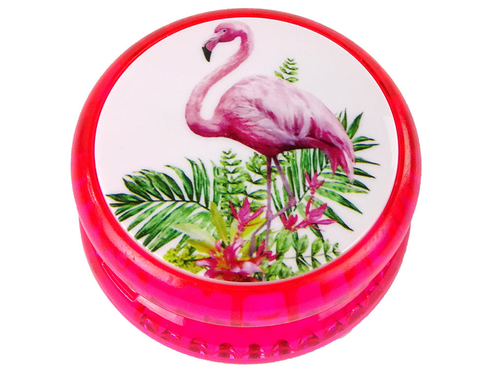 Yoyo cu model Flamingo, 5.5 x 5.5 cm, roz, Lean 12791