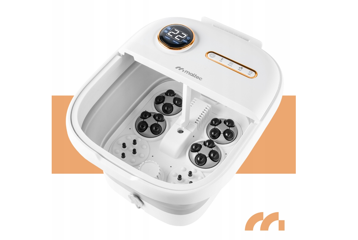 Aparat 2 in 1 masaj / hidromasaj pentru picioare Pro-Hydro500WS, 500 W, MalTec 112410