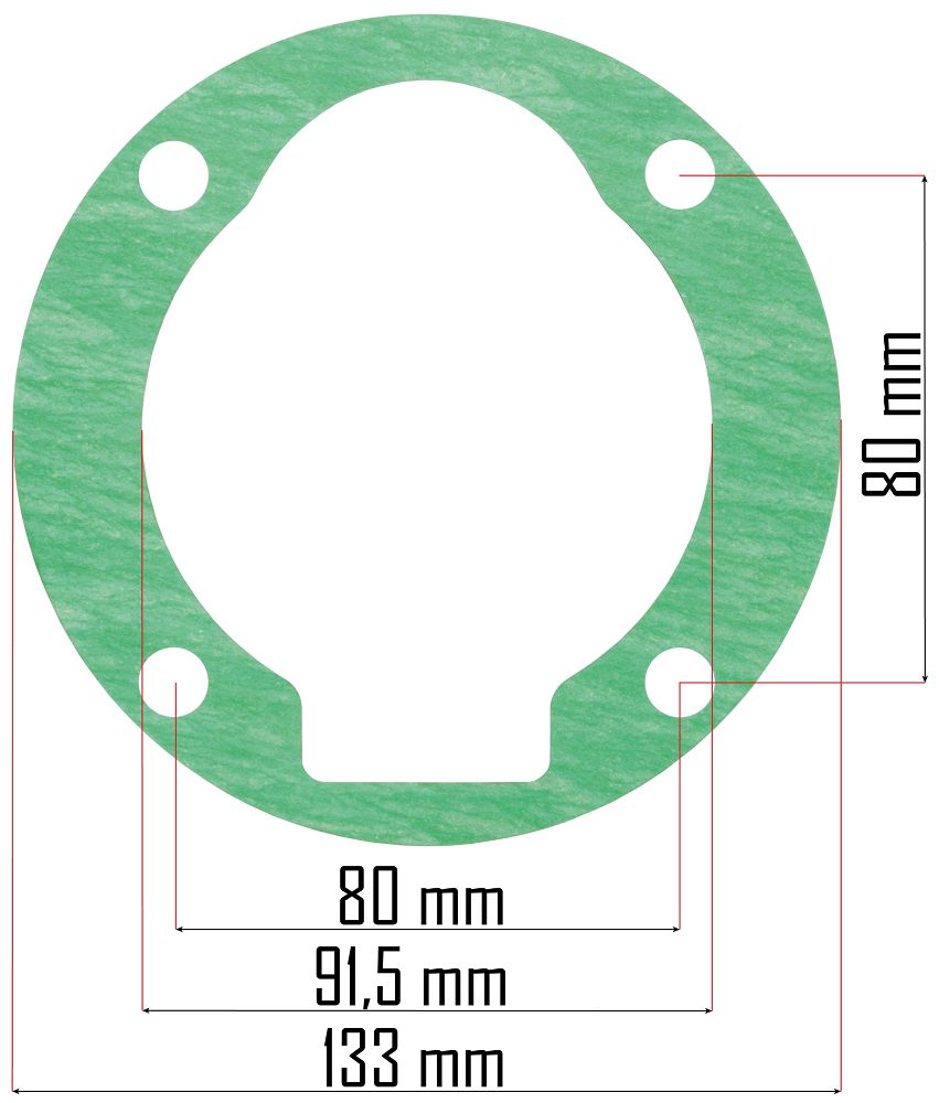 Kit garnituri pentru compresor, Powermat PM-KO-300T-400V-ZUS