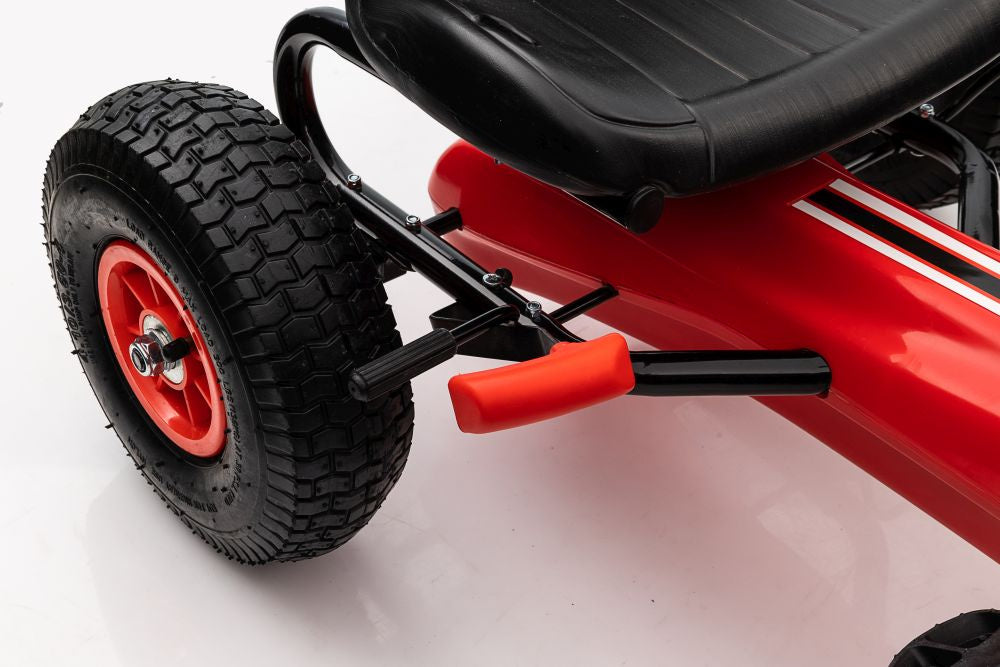 Kart cu pedale G208, rosu, Lean 11908