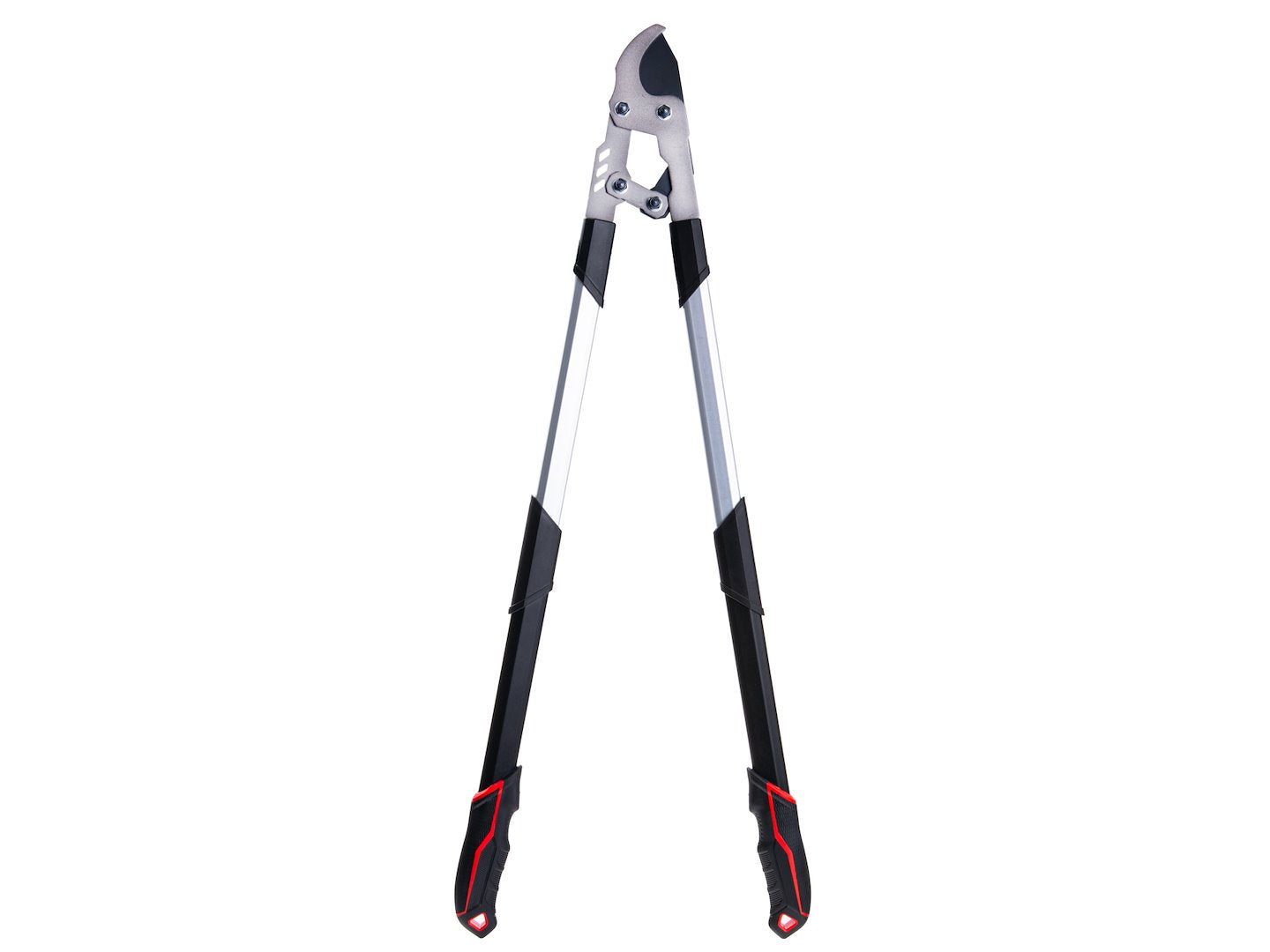 Foarfeca telescopica de gradina cu lama transversala si angrenaj, 730 - 970 mm, 65 Mn, PTFE, Tvardy T07425