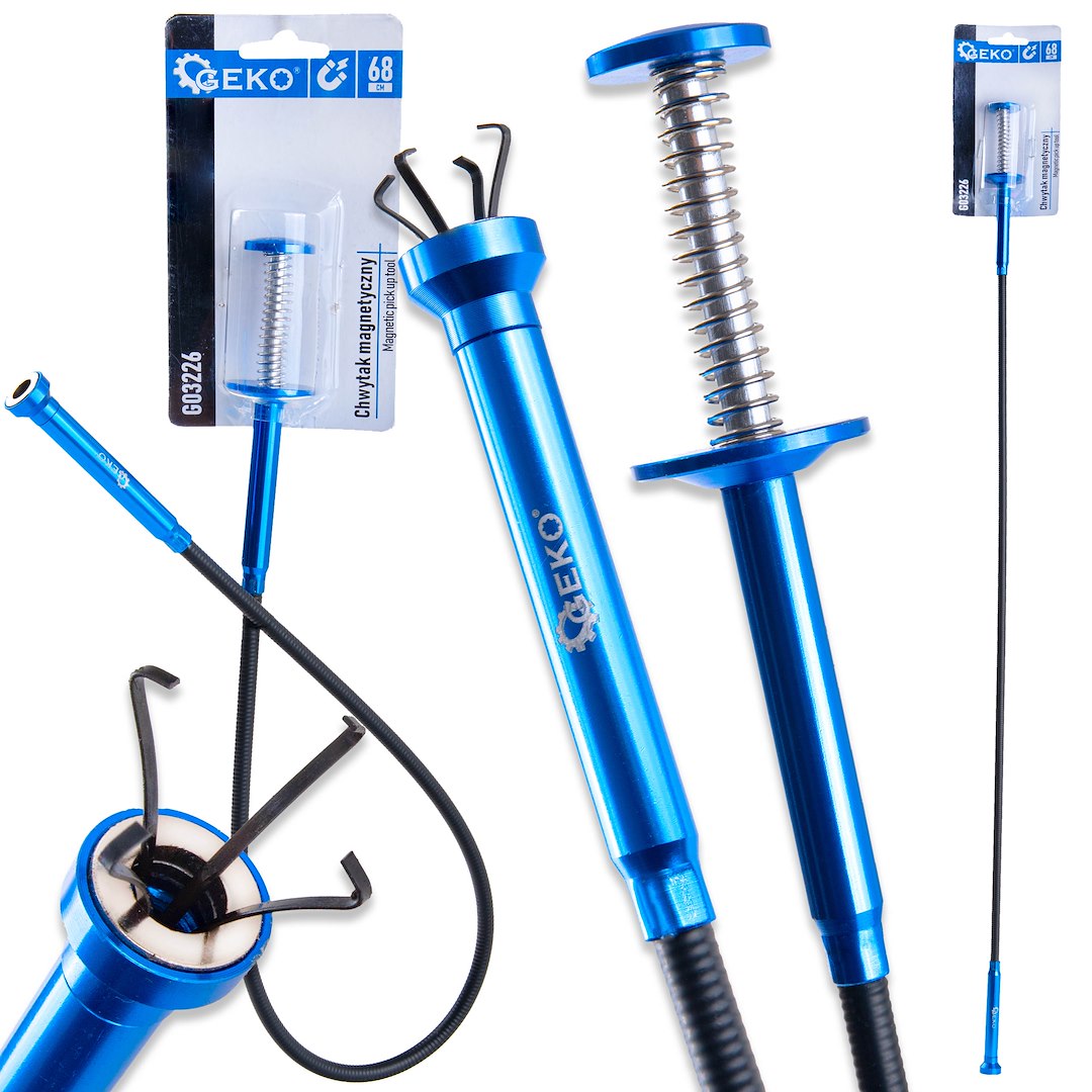 Cleste magnetic flexibil cu gheare, 68 cm, Geko G03226