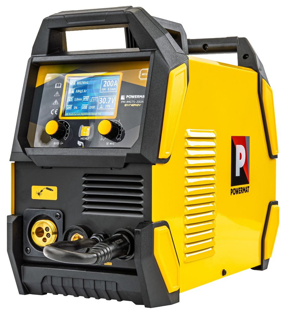 Aparat de sudura tip invertor migomat PM-IMGTS-200AL, 200A, Powermat PM1336