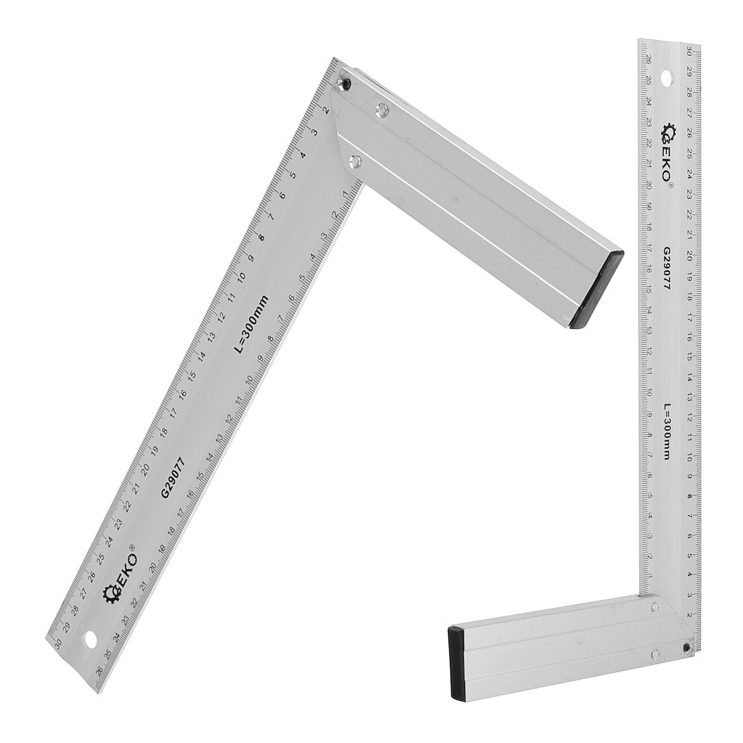 Echer de tamplarie din aluminiu, 300 mm, Geko G29077