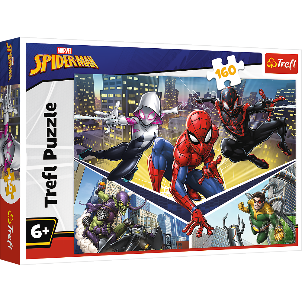 Puzzle Trefl Puterea lui Spiderman, 160 piese, Lean 26344