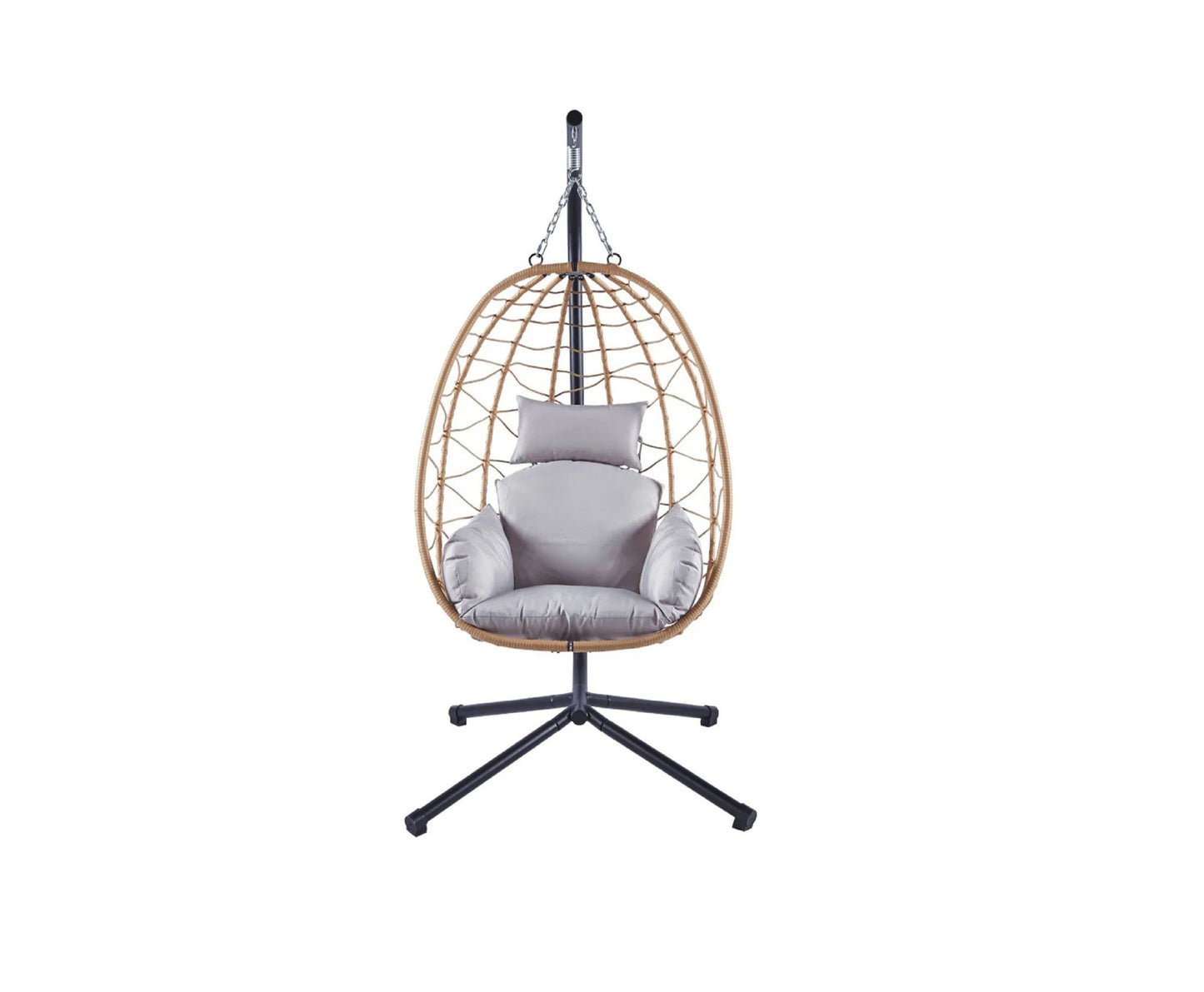 Balansoar suspendat de gradina Cocoon, maro, 110 cm, Lean 30644