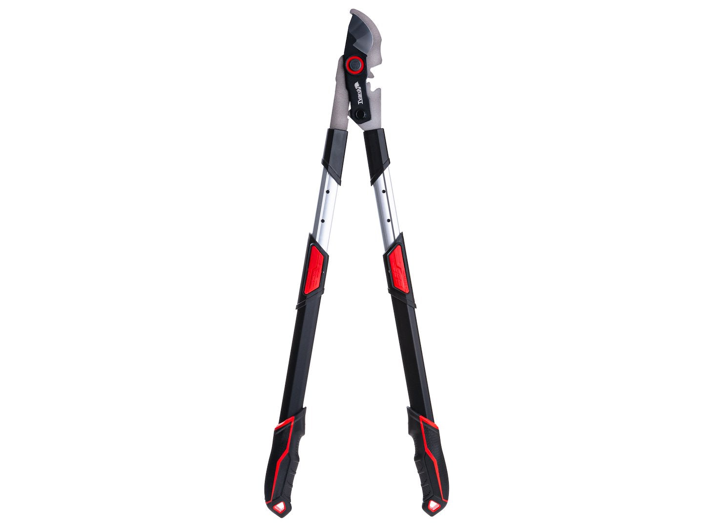 Foarfeca telescopica de gradina cu lama transversala, 715 - 955 mm, 65 Mn, PTFE, Tvardy T07423