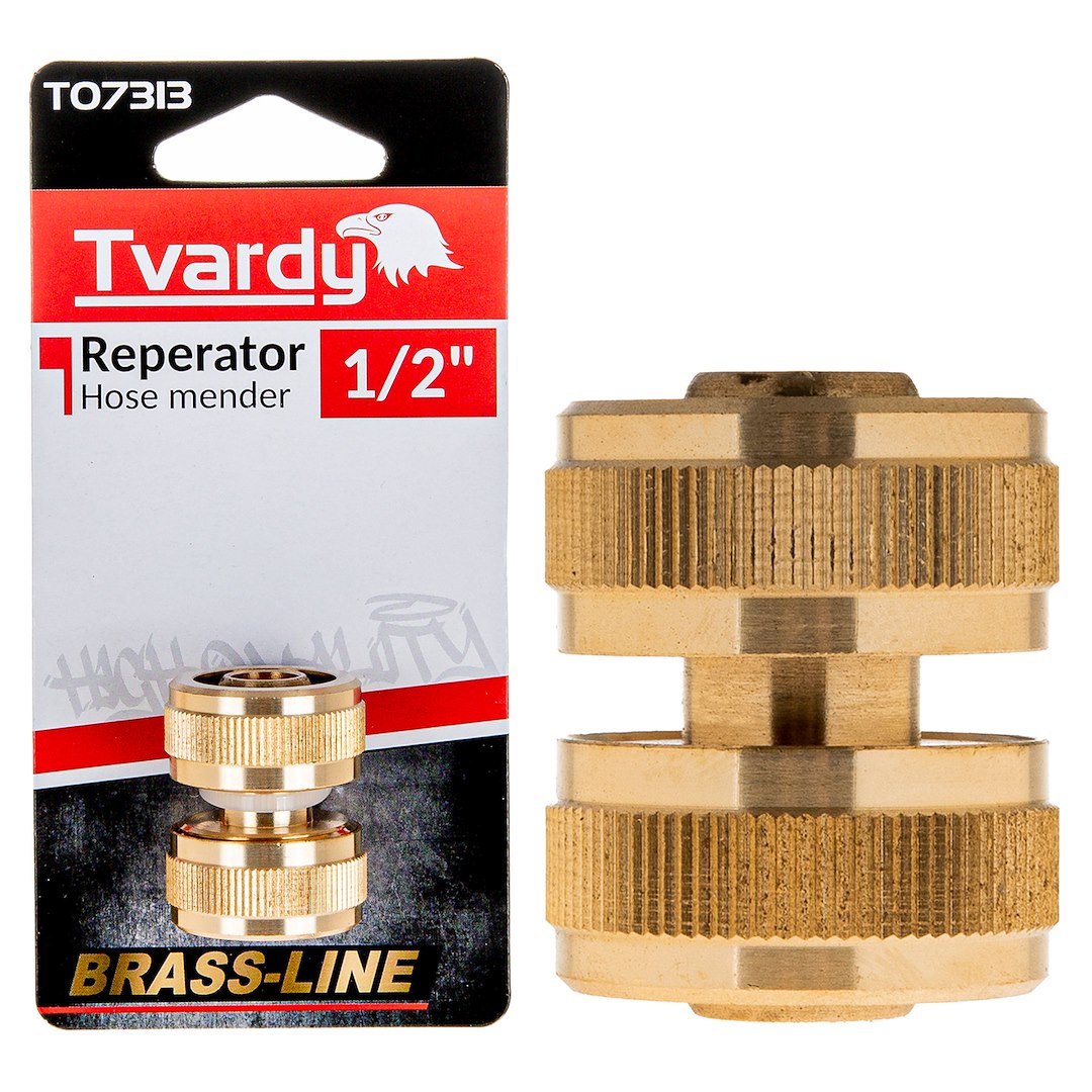 Conector pentru furtun reparator 1 / 2" Brass-Line, Tvardy T07313