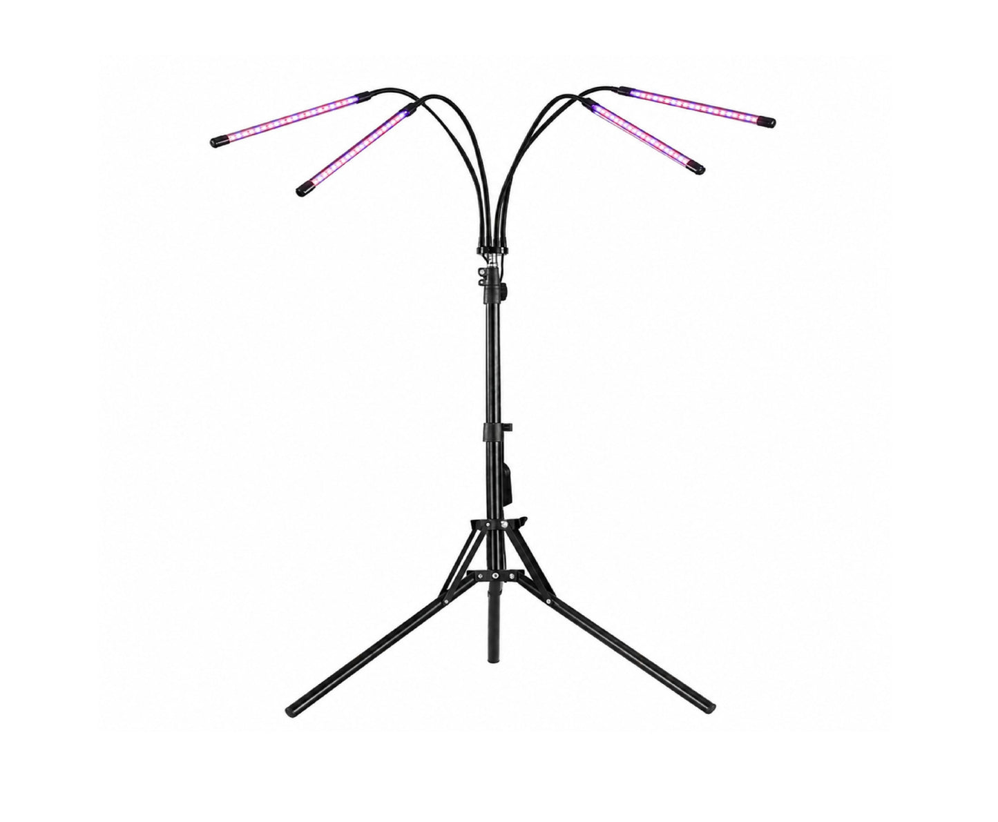 Lampa LED pentru plante cu suport si telecomanda, negru, Lean 29306