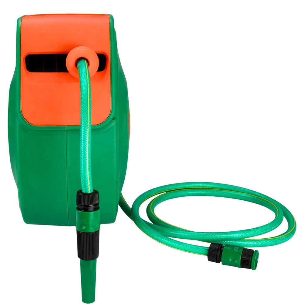 Furtun de gradina automat pe tambur, 30 m + 20 m, Lean 29267