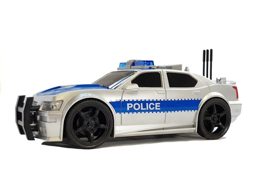 Masinuta de politie cu efecte sonore si luminose 1:20, Lean 5915