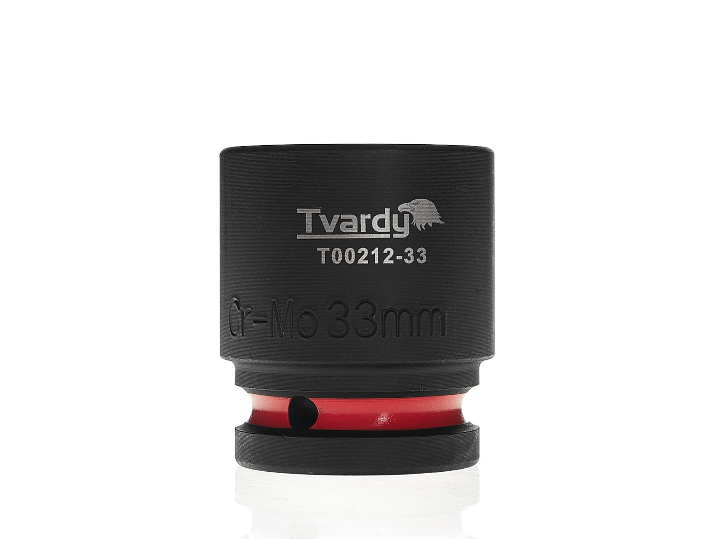 Cheie tubulara de impact in 6 puncte 3 / 4", 33 mm, Cr-Mo, Tvardy T00212-33