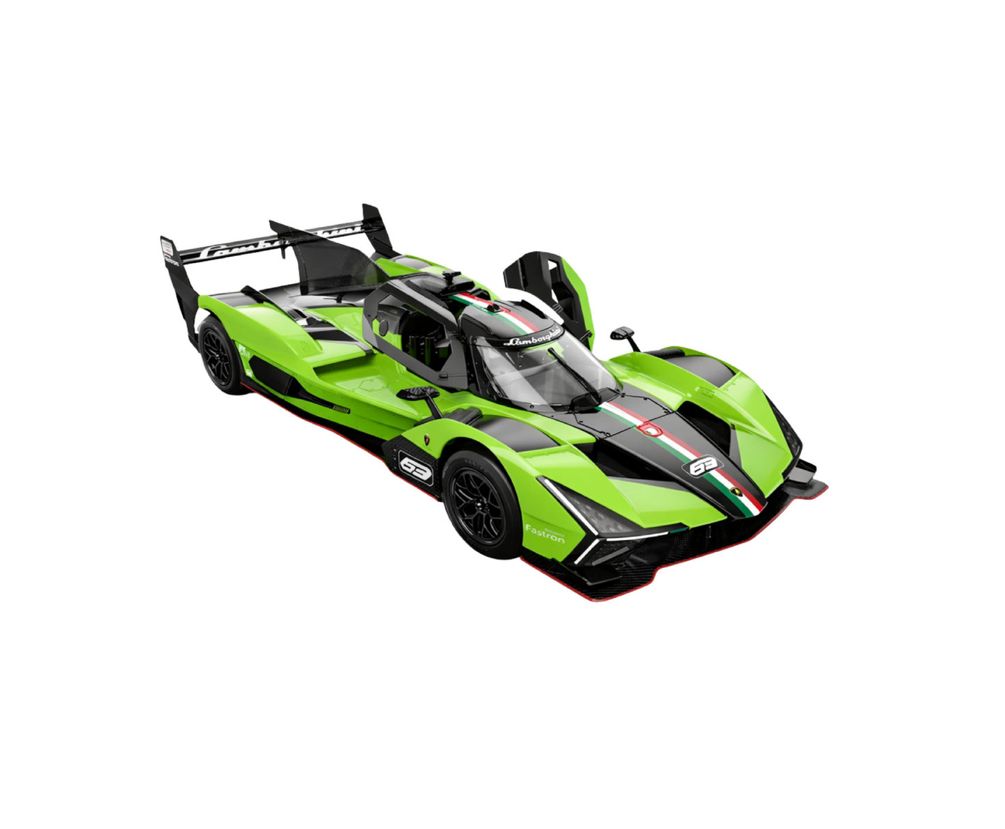 Masinuta cu telecomanda Lamborghini SC63 RC 1:24, verde, Lean 29456