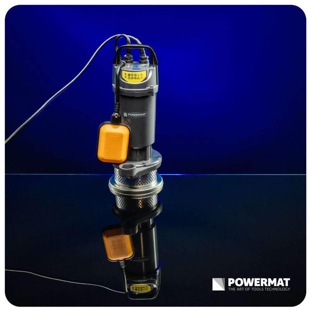 Pompa submersibila cu plutitor PM-PDWB-550TP, 550 W, 7500 l/h, Powermat PM1640