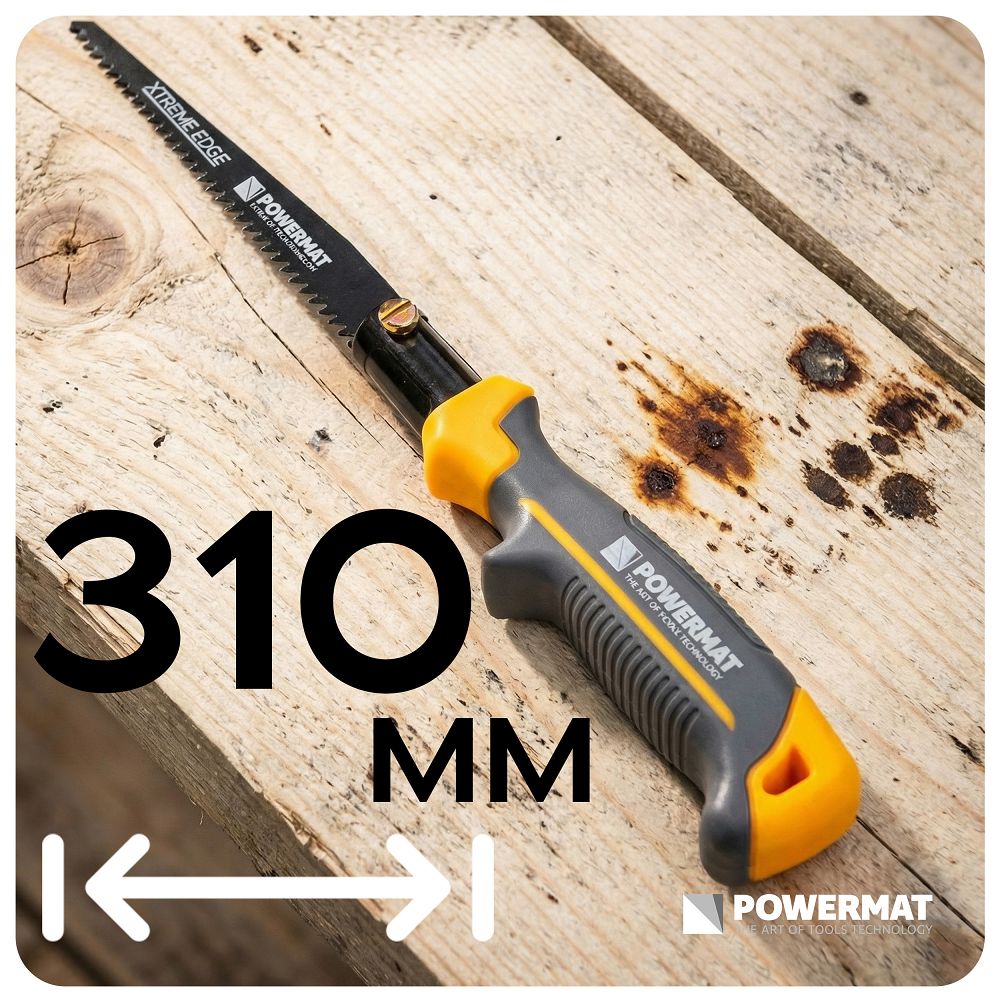 Fierastrau manual multifunctional 3 in 1 PM-PRU-3W1T, 310 mm, Powermat PM1519