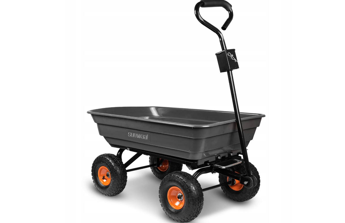 Carucior de gradina Sunwaal, capacitate maxima 300 kg, 75 l, MalTec 112818