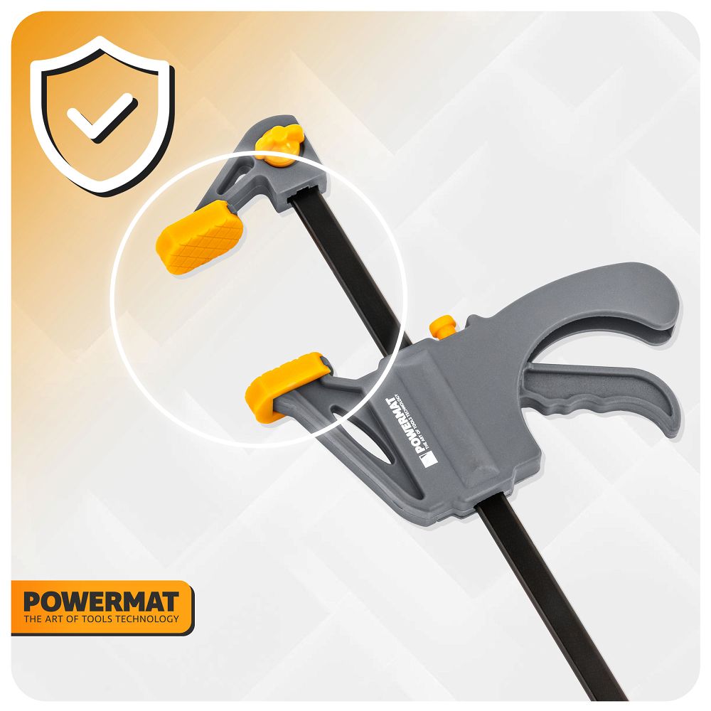 Clema de tamplarie PM-SSD-M6T, 150 x 35 mm, Powermat PM1428