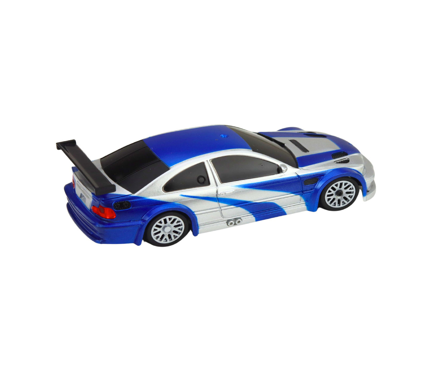 Masinuta cu telecomanda E46, RC, 15 km/h, 1:43, albastru, Lean 28021