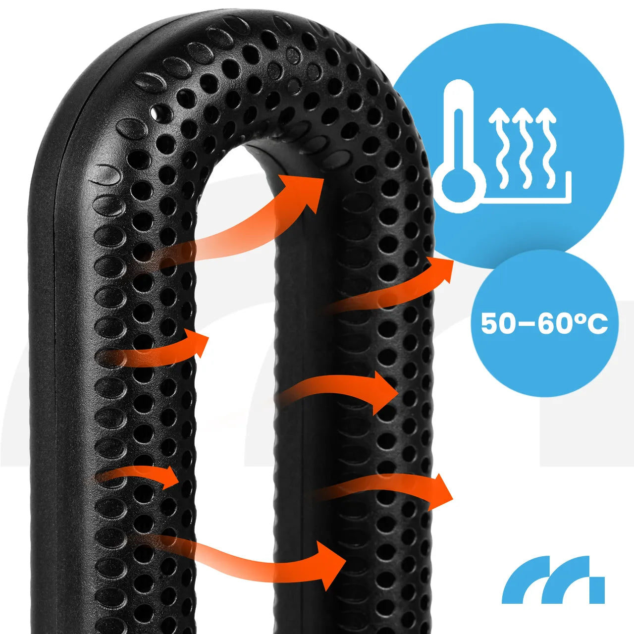 Uscator pentru incaltaminte cu ozon FullyDry, 200 W, MalTec 113482