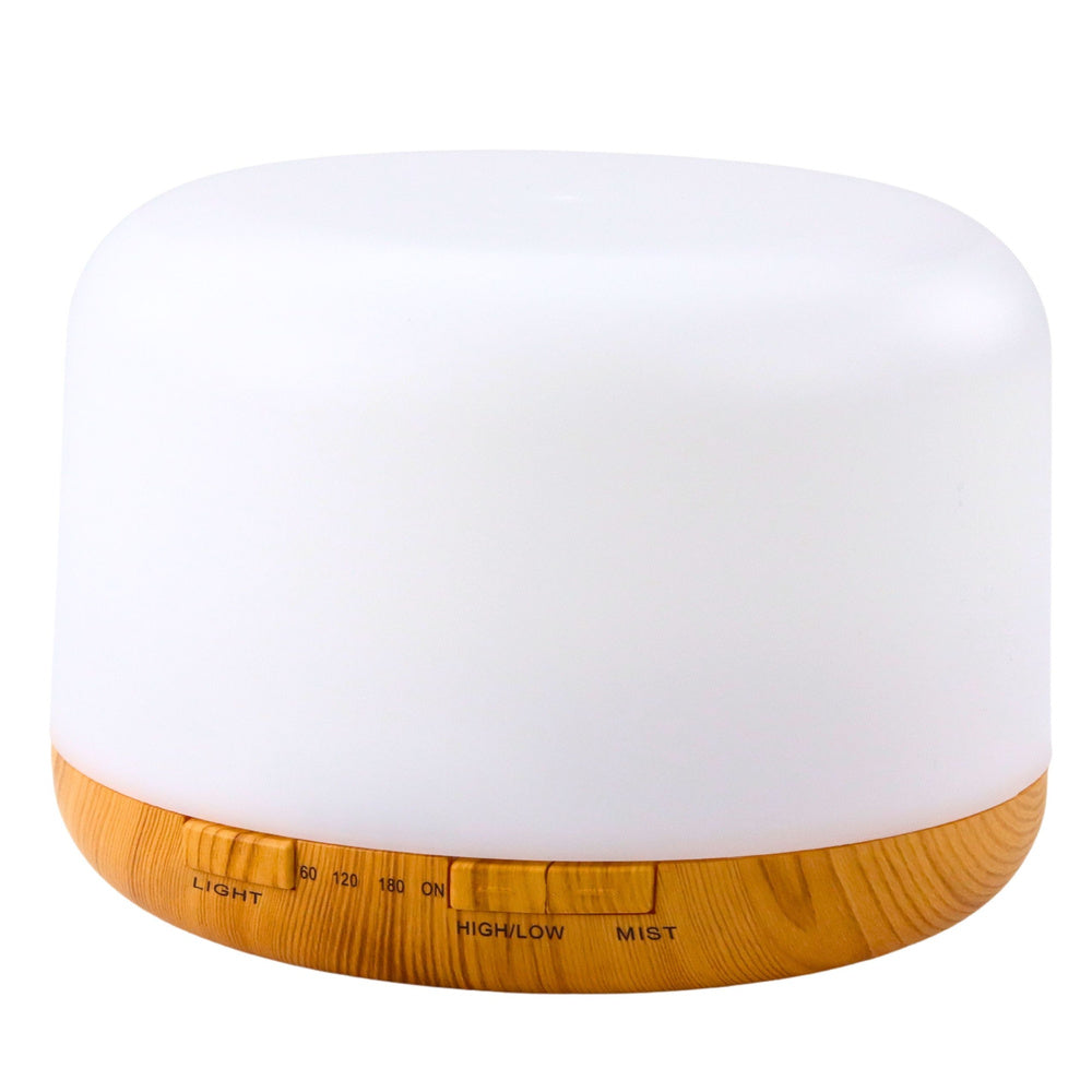 Umidificator de aer cu difuzor aromaterapie, lumina de veghe LED, 15 W, 300 ml, Lean 26786