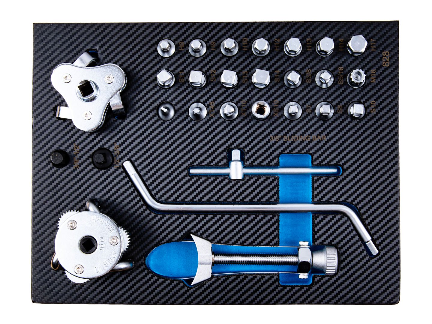 Dulap de scule pentru atelier, 12 sertare, 501 bucati, Geko G10834