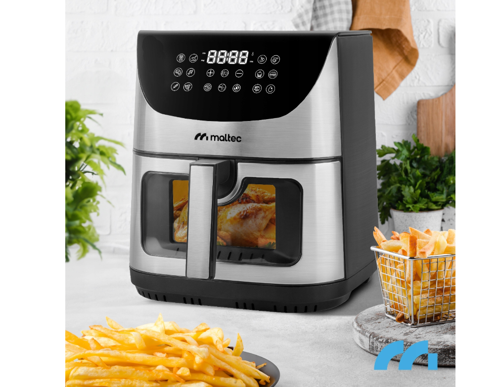 Friteuza cu aer cald 1800 W, capacitate 9 l, MalTec 112096