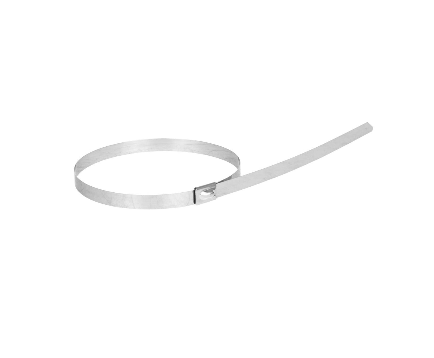 Set cleme din inox, 7,9x400mm, 100 bucati, Geko G17262