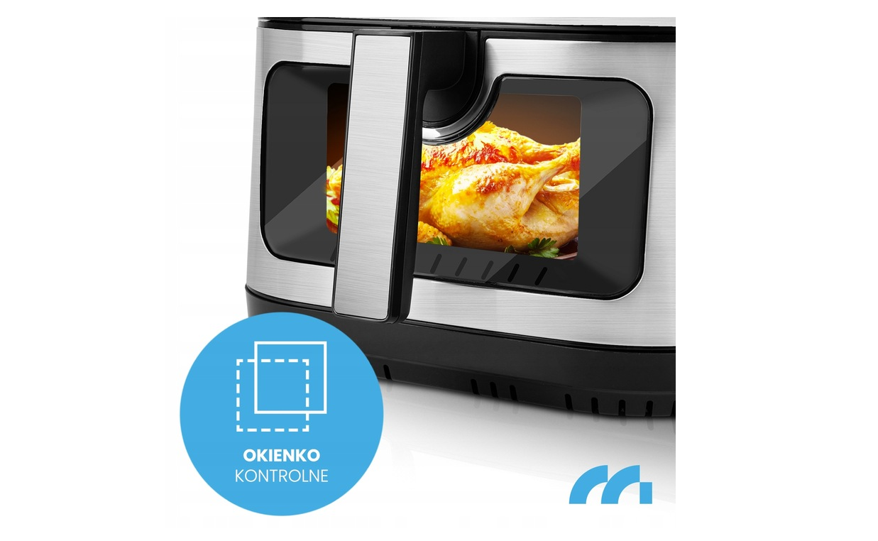 Friteuza cu aer cald 1800 W, capacitate 9 l, MalTec 112096