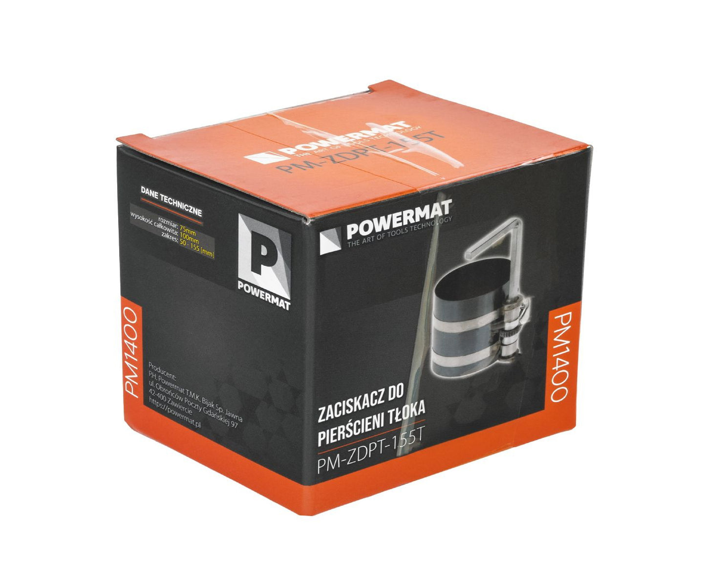 Dispozitiv montare segmenti piston PM-ZDPT-155T, 50-155 mm, Powermat PM1400