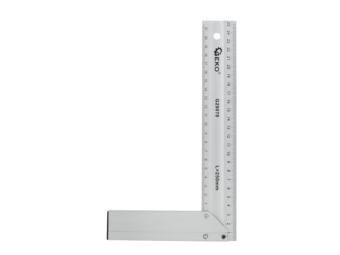 Echer de tamplarie din aluminiu, 250 mm, Geko G29076