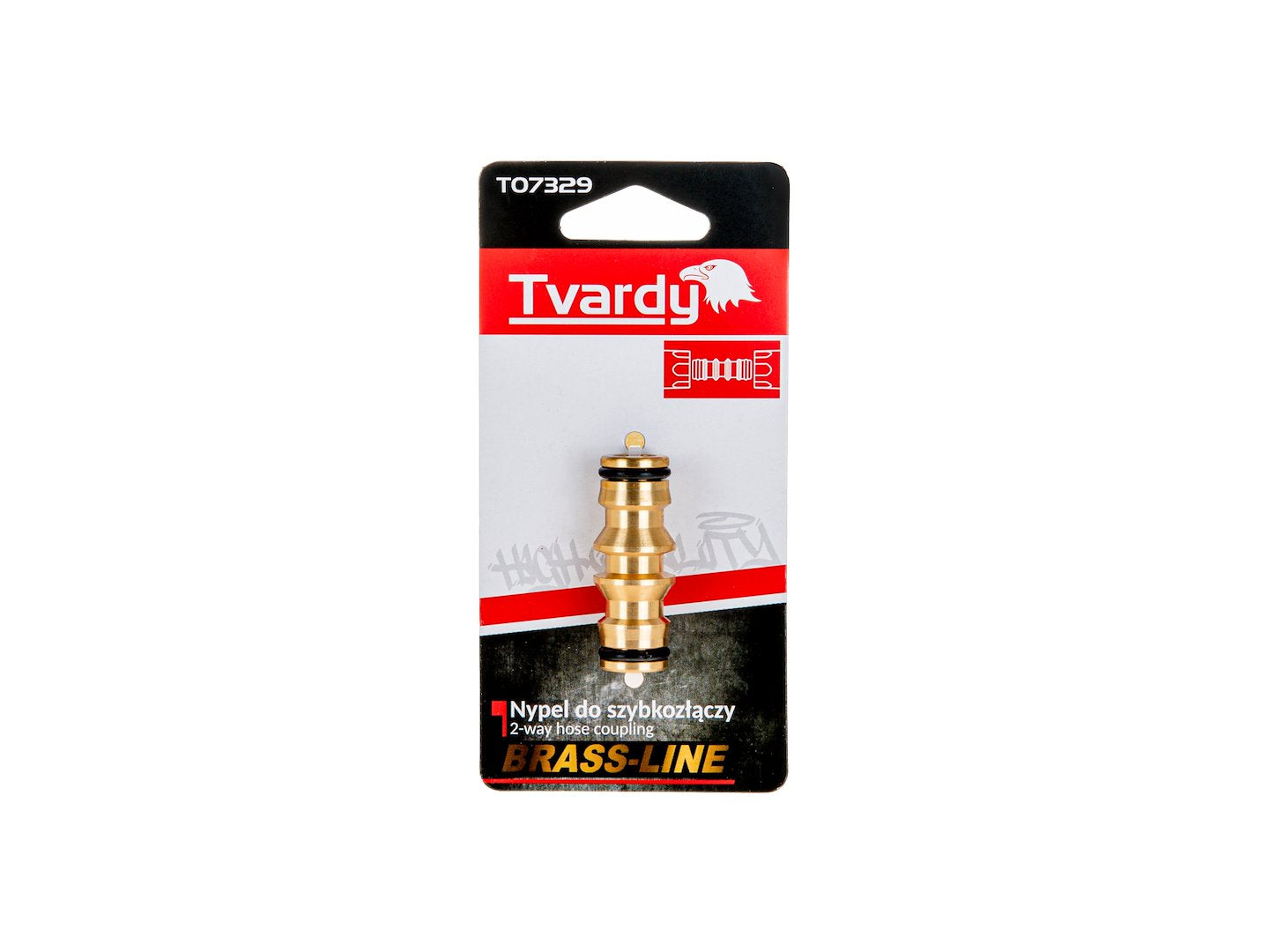 Niplu pentru conector rapid Brass Line, Tvardy T07329