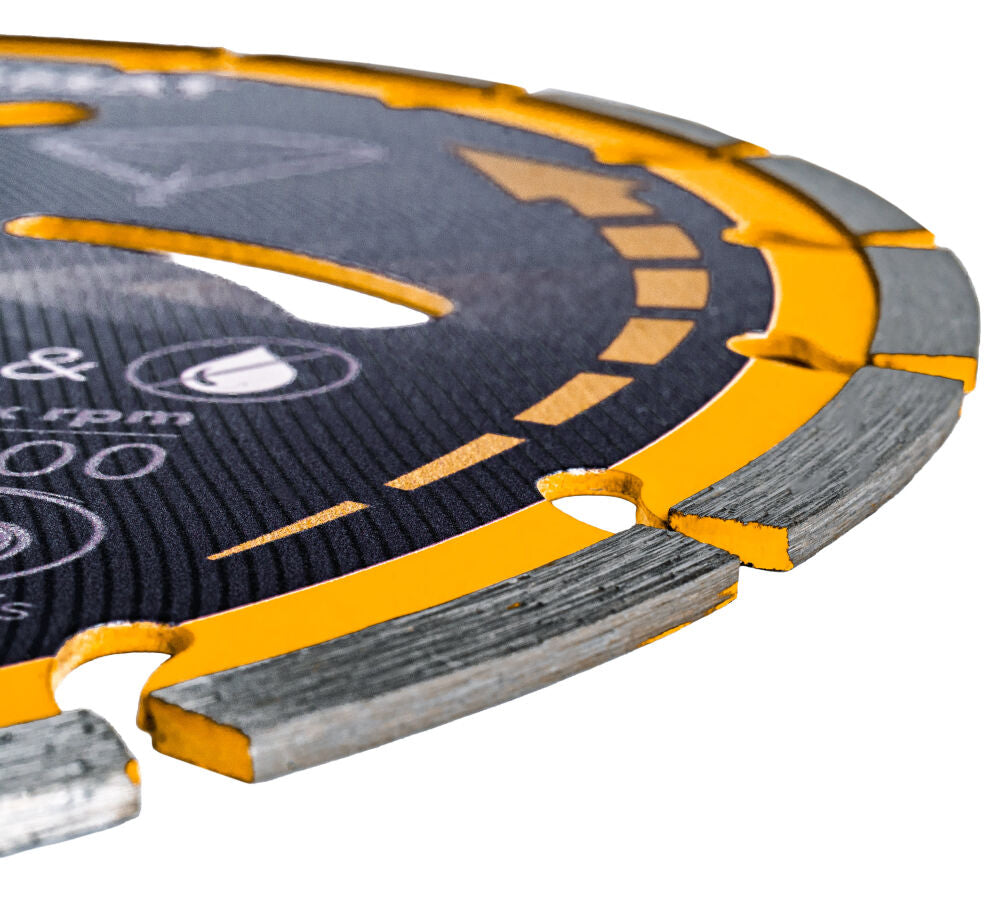 Disc diamantat segmentat PM-TDCS-2302T, 230 mm, Powermat PM1496