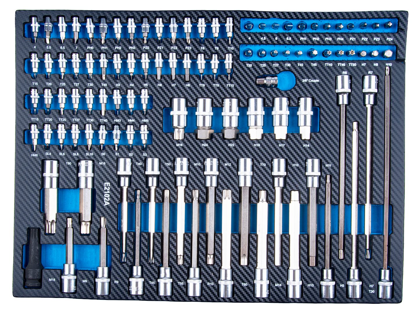 Dulap cu scule pentru atelier, 7 sertare, 407 bucati, Geko G10835