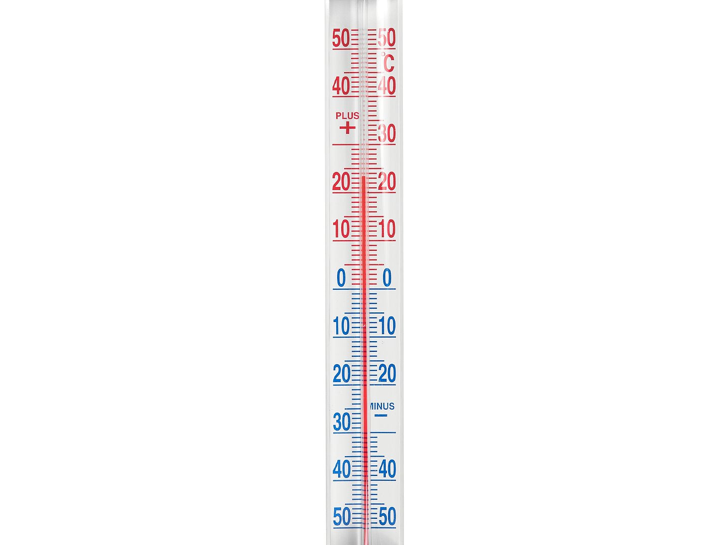 Termometru pentru fereastra, 233 x 24 mm, maro, Keltin K00411B