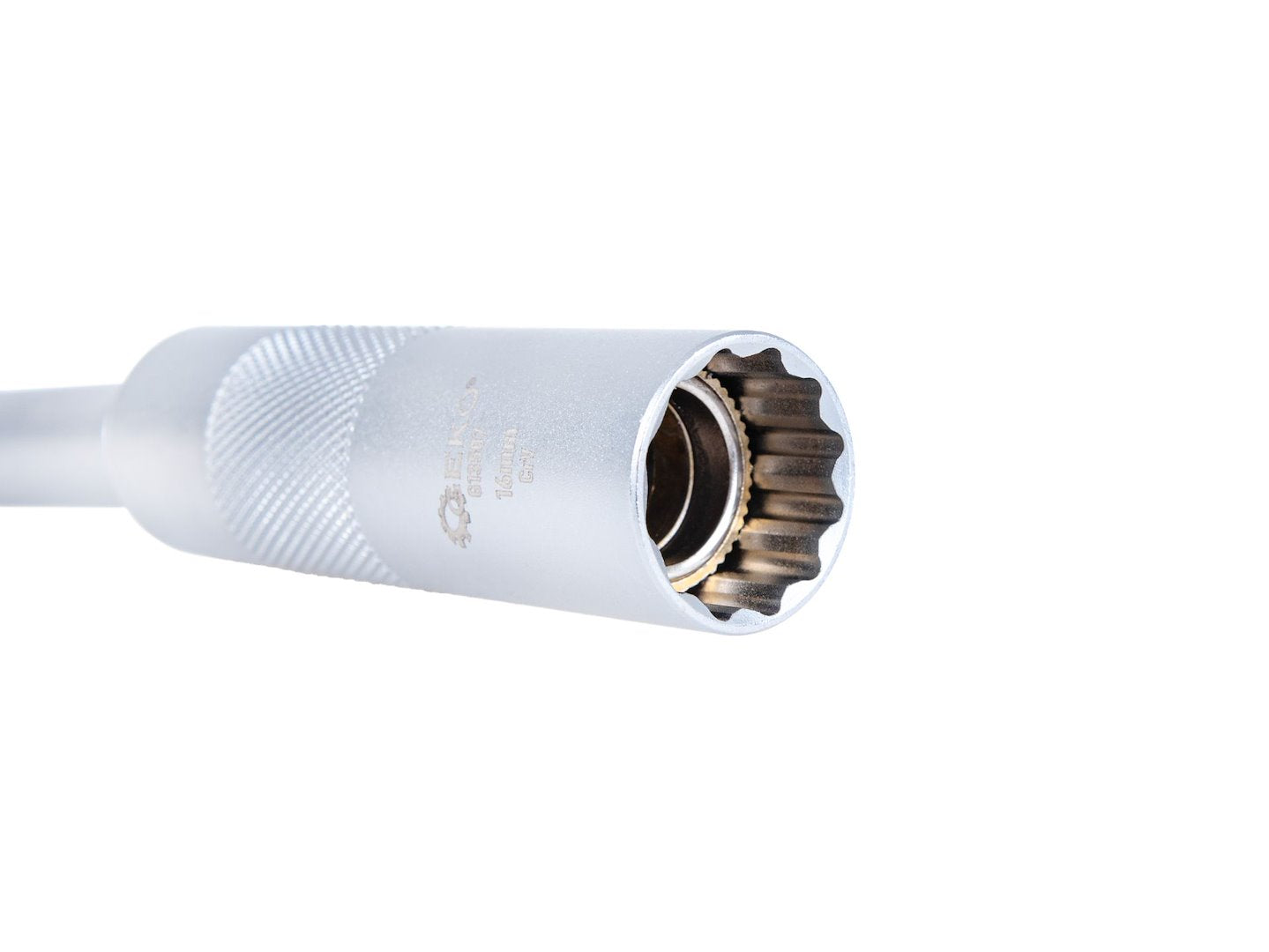 Cheie pentru bujii, 16 mm, 3 / 8", Cr-V, Geko G13507