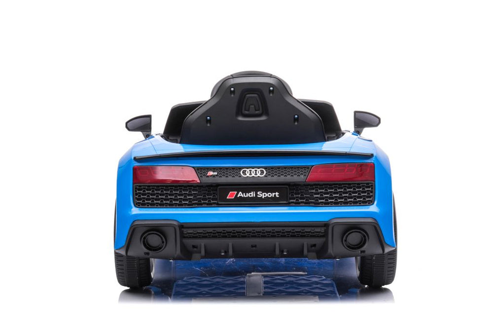 Masinuta electrica pentru copii Audi R8, 12 V, albastru, 107 x 58 x 48 cm, Lean 9043