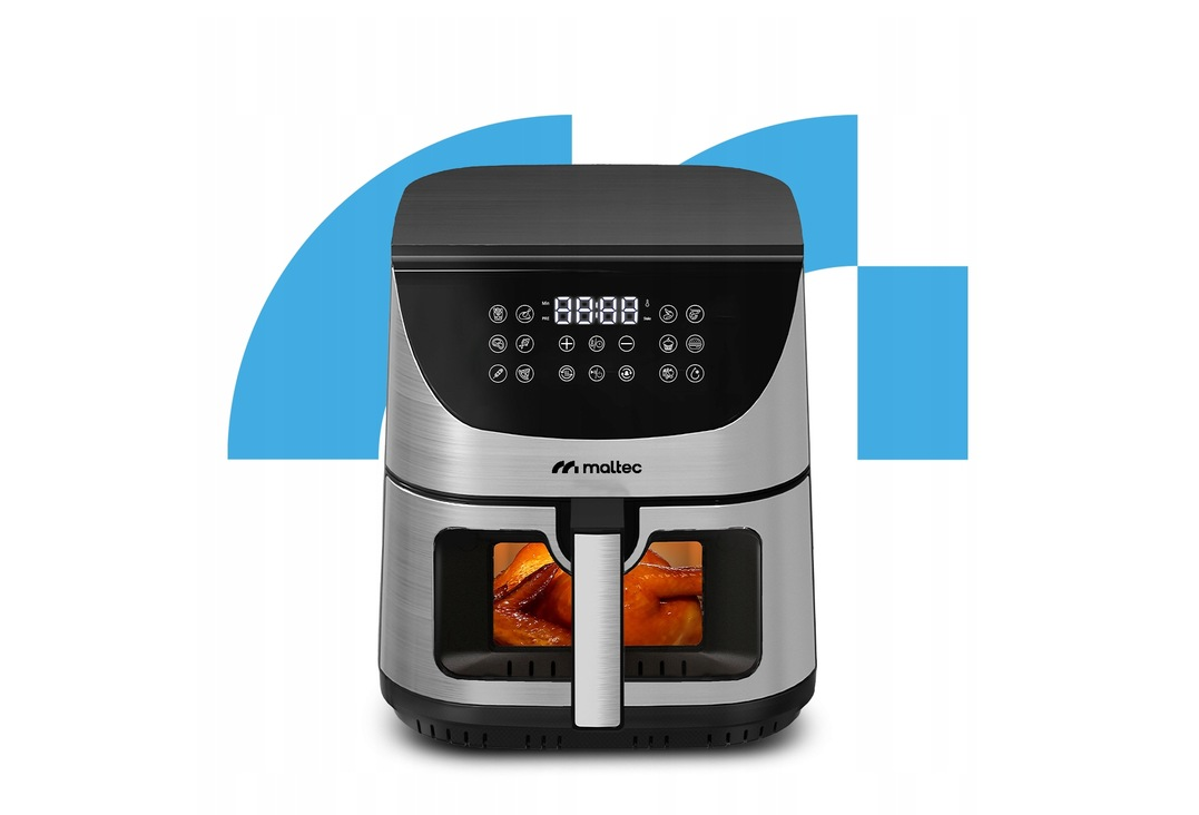 Friteuza cu aer cald 1800 W, capacitate 9 l, MalTec 112096